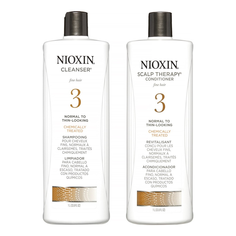 Nioxin 3 shampoo & conditioner